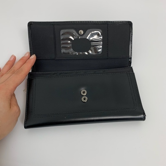 Kasper trifold Faux Leather black Wallet - Picture 8 of 15